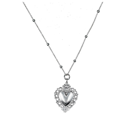 sacred heart detente necklace