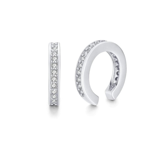 Earcuff Argolla Clasica Silver