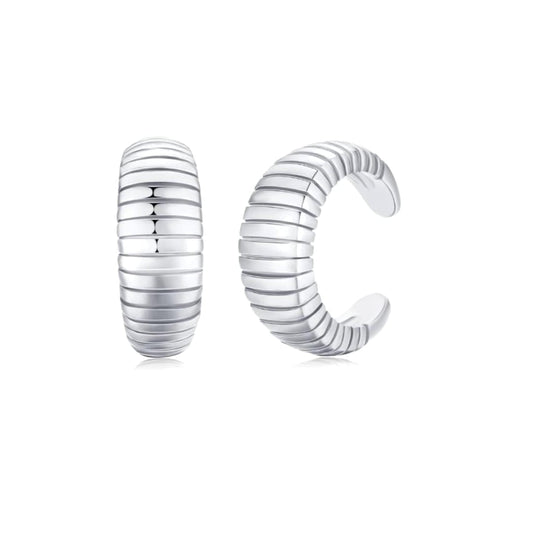 Earcuff Snake Silver