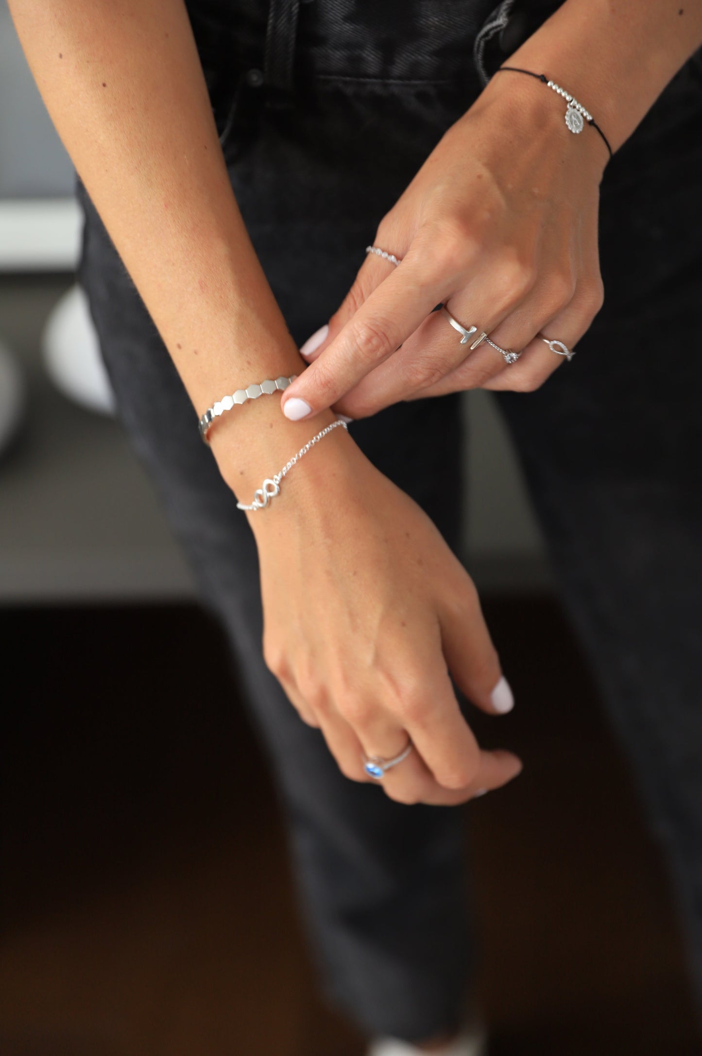 dots silver slave