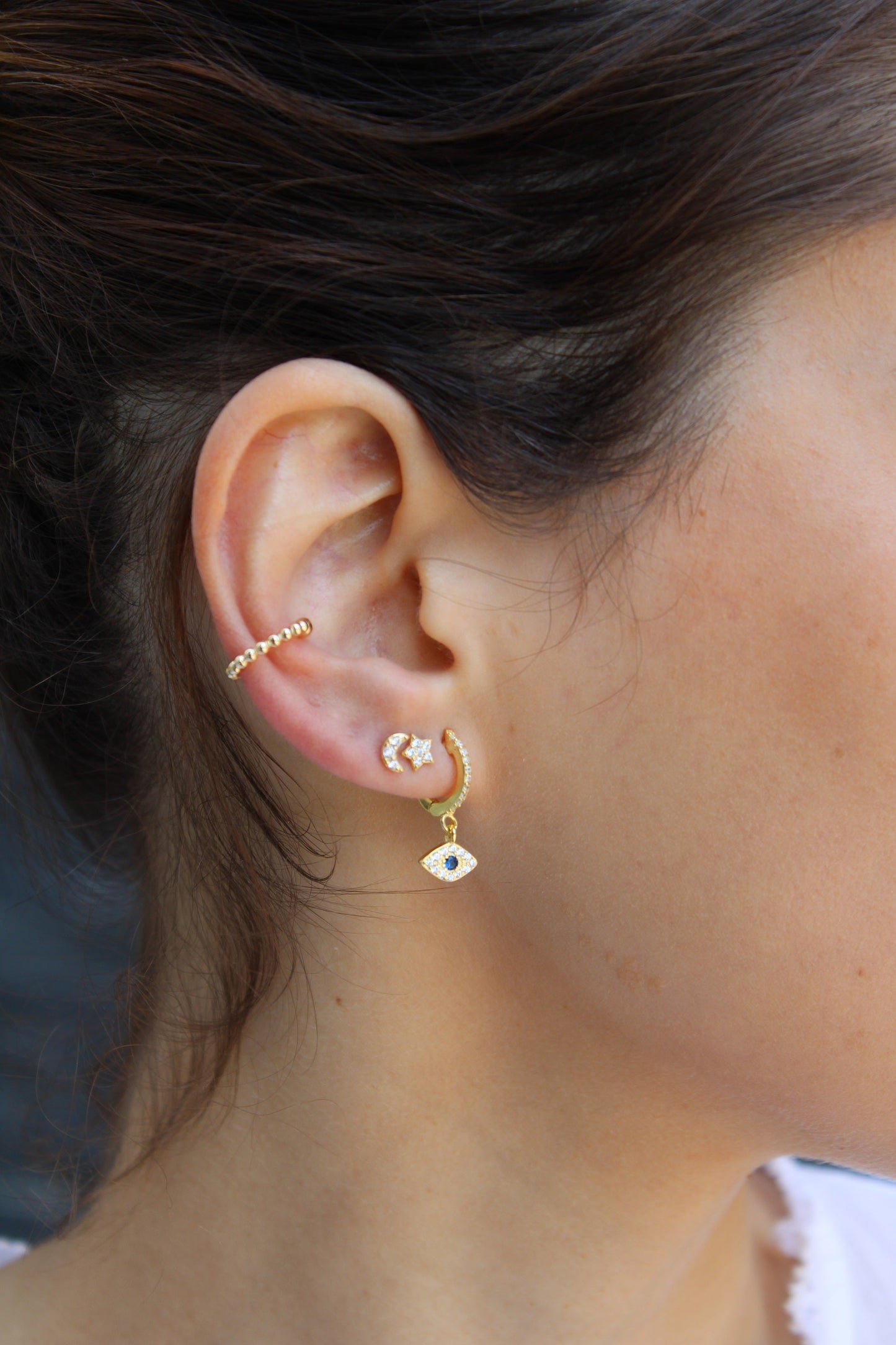 Ear Cuff Pandora Gold