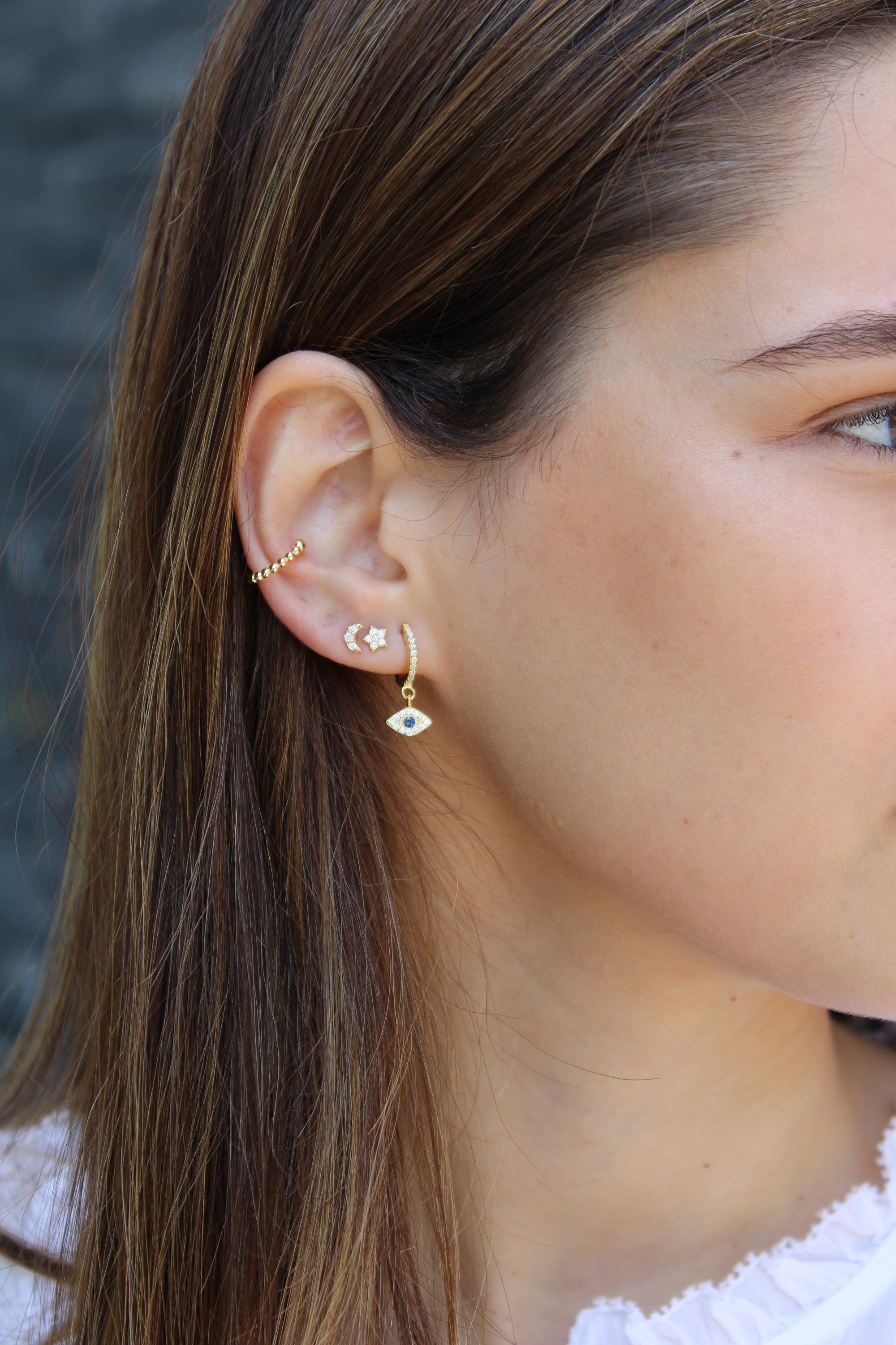 Pandora gold ear on sale cuff