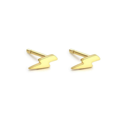 Gold Mini Rays Hoops
