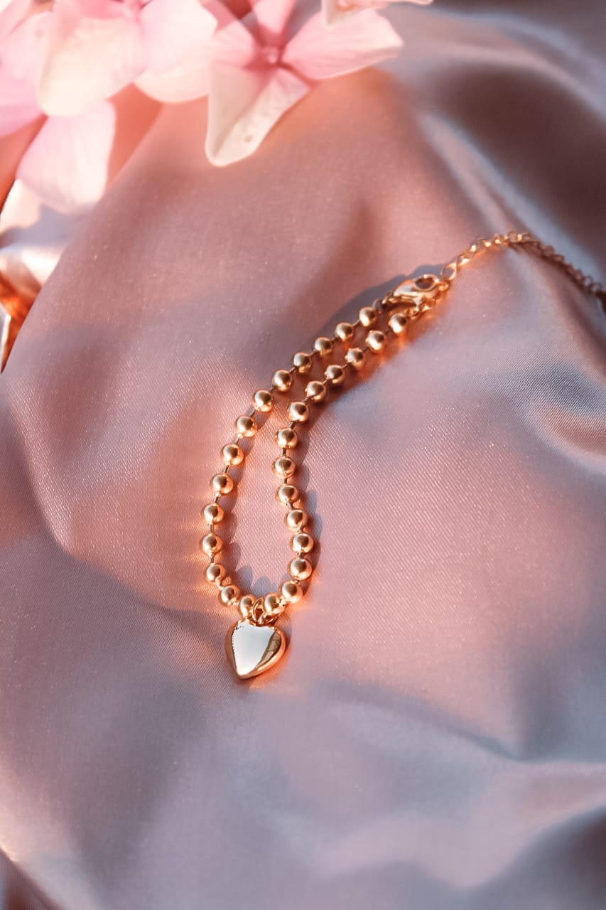 Dots Heart Bracelet