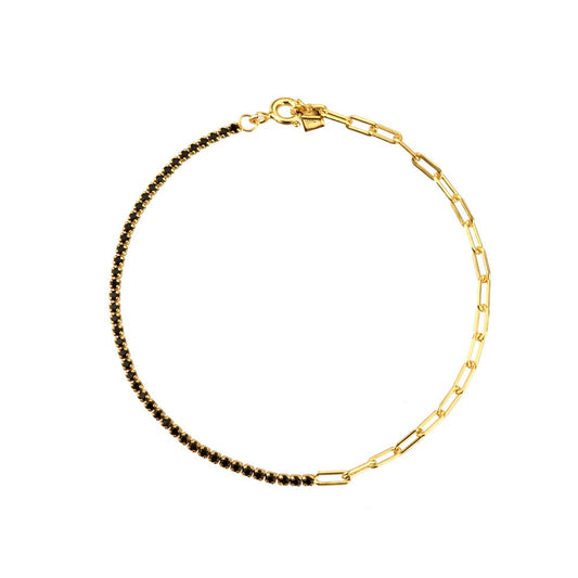 Duo Black Gold Bracelet