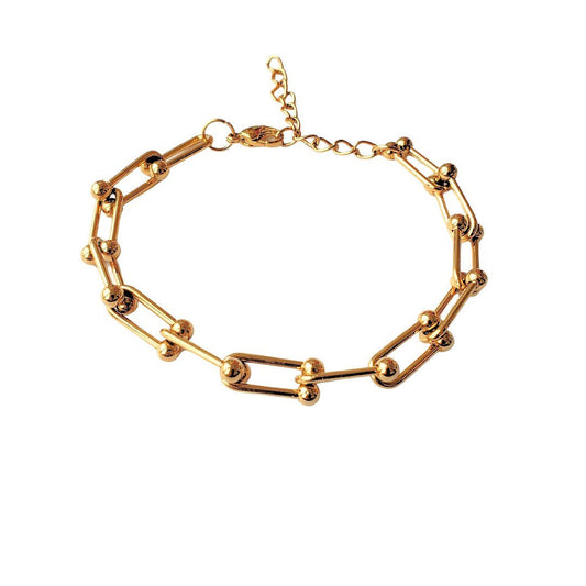 Maxi gold bracelet
