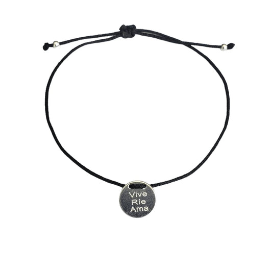 Mini Thread Bracelet LIVE LAUGH LOVE