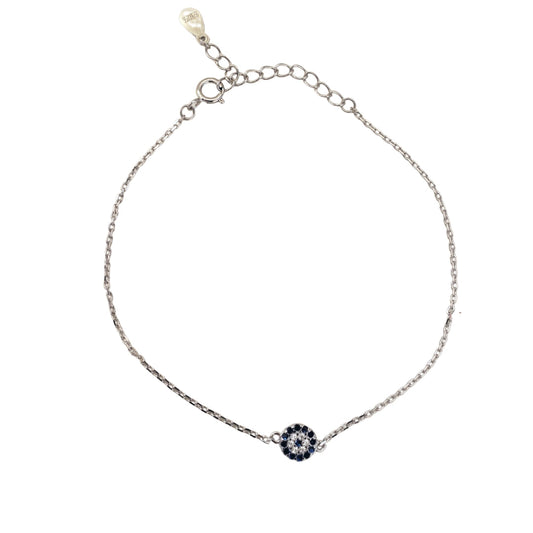 Turkish Eye Silver Bracelet