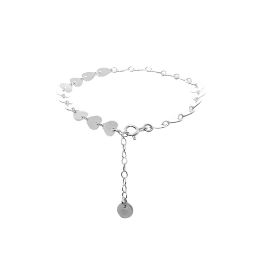 heart mirror bracelet