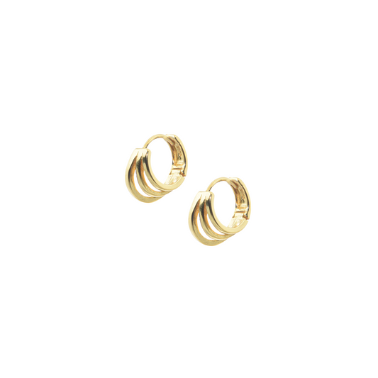 Girl Boss Gold Hoops