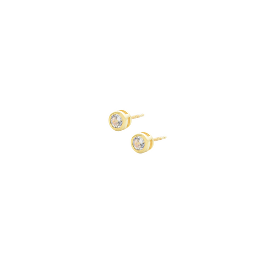 Aros puntos de luz gold