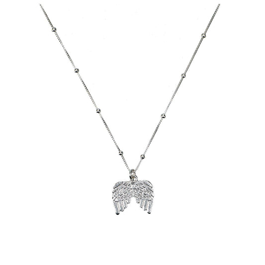Angel twins necklace 