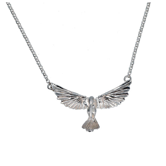 Three Dimensional Hummingbird Necklace 
