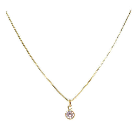 Light Spot Necklace Shine Gold 