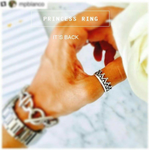 Anillo Corona Princess